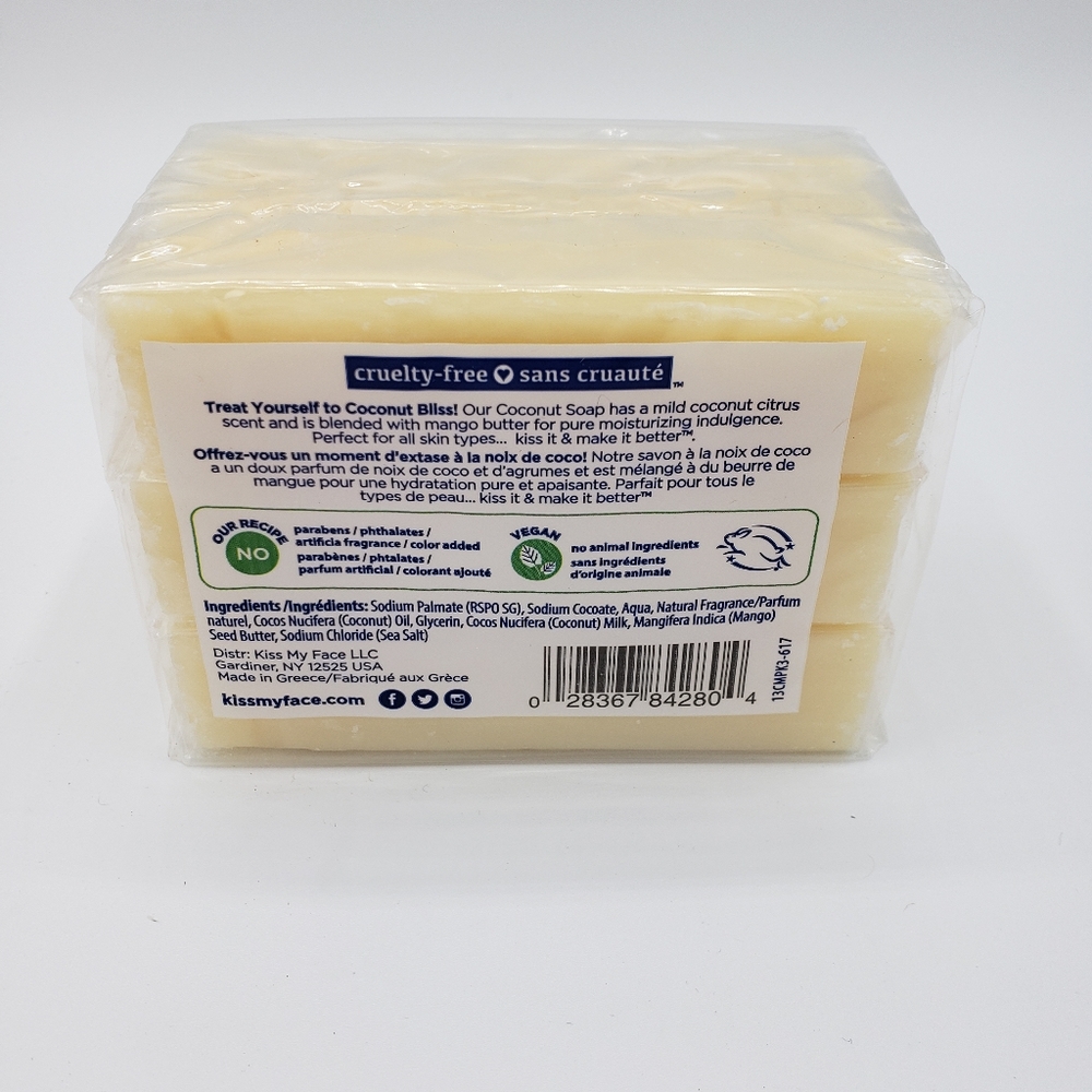 2x Kiss My Face Coconut citrus 3pk - Picture 2 of 4